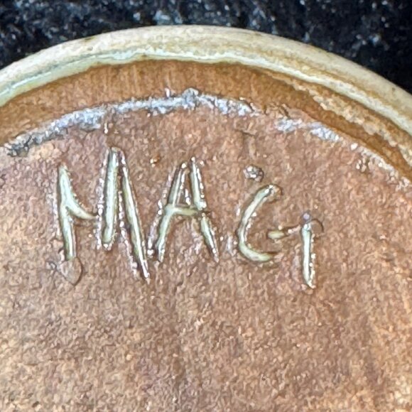 Handcrafted Ceramic Chalice  Goblet Beige/Tan With Rustic Speckled - Picture 8 of 9